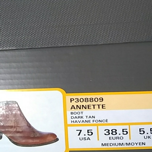 Caterpillar annette dark tan boots - Picture 3 of 3